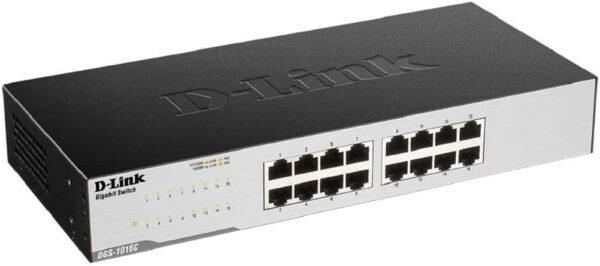 DGS-1016C 16-Port Gigabit Unmanaged Switch