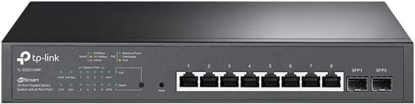 TL-SG2008 JetStream 8-Port Gigabit Smart Switch with 4-Port PoE+