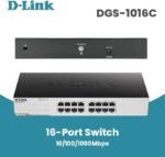 DGS-1016C 16-Port Gigabit Unmanaged Switch